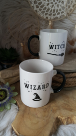 Beker / Mok set "Witch and Wizard"