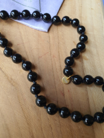 Edelstenen Mala Onyx met Tijgeroog