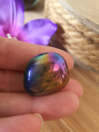 Rainbow (regenboog) titanium aura