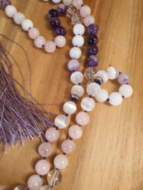 Edelstenen Mala 'Angel love'