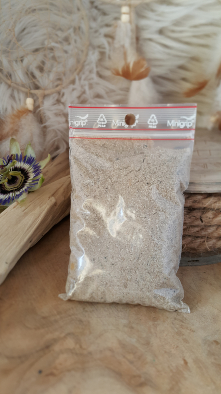 Zakje zand +/- 130 gram