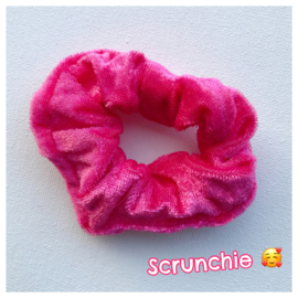 Scrunchie roze