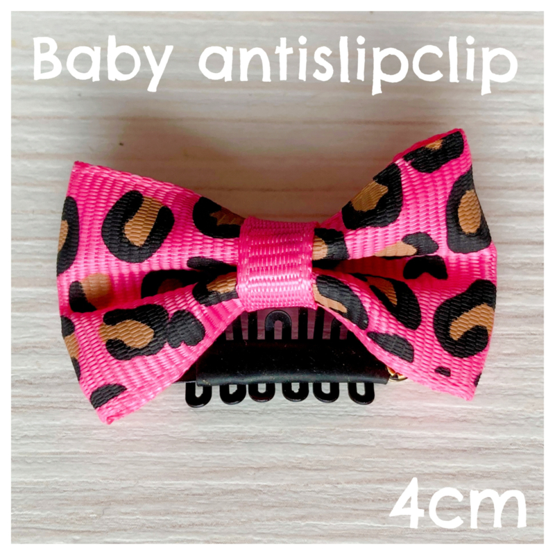 Baby clip roze panter