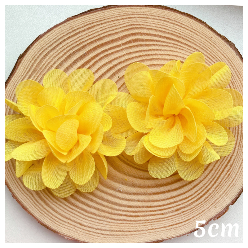 Bloemen geel (setje van 2)