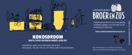 Kokosdroom Barrel Aged Bourbon, Maple Syrup 12%