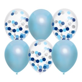 Versieringen - Balloonmix Sky Blue