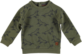 Ducky Beau - Sweater Burnt Olive