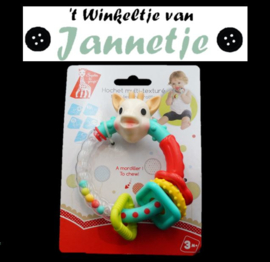 Multitextuur rammelaar Sophie de Girafe
