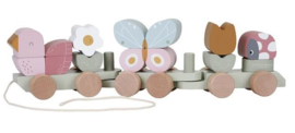 Little Dutch Blokkentrein Flowers & Butterflies