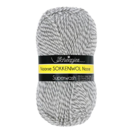 Scheepjes Noorse Sokkenwol 6849 Beige - Grijs
