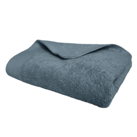HOOMstyle Handdoeken Set - 60x110cm - 4 stuks - Hotelkwaliteit - 100% Katoen 650gr - Denim Blauw