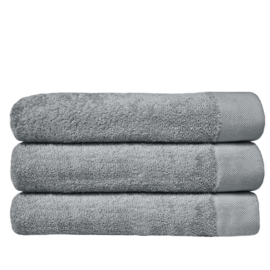 HOOMstyle Handdoeken Set - 70x140cm - 3 stuks - Hotelkwaliteit - 100% Katoen 650gr - Grijs
