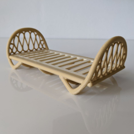 Rattan arches bed single