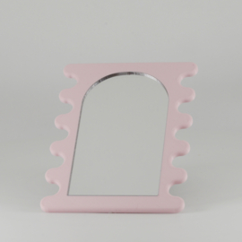 Mirror with ridged frame