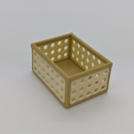 Rattan crate