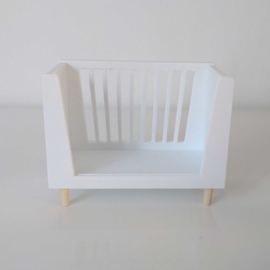 Cot with removable side