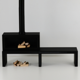 1/6 Fireplace with chimney