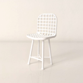 Barstool wire chair