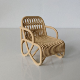 Rattan armchair