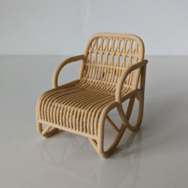 Rattan armchair