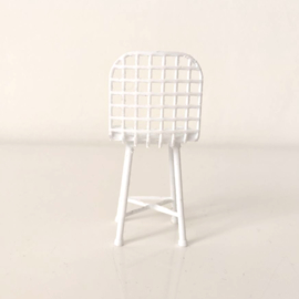 Barstool wire chair