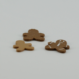 1:6 Gingerbread man koekjesset