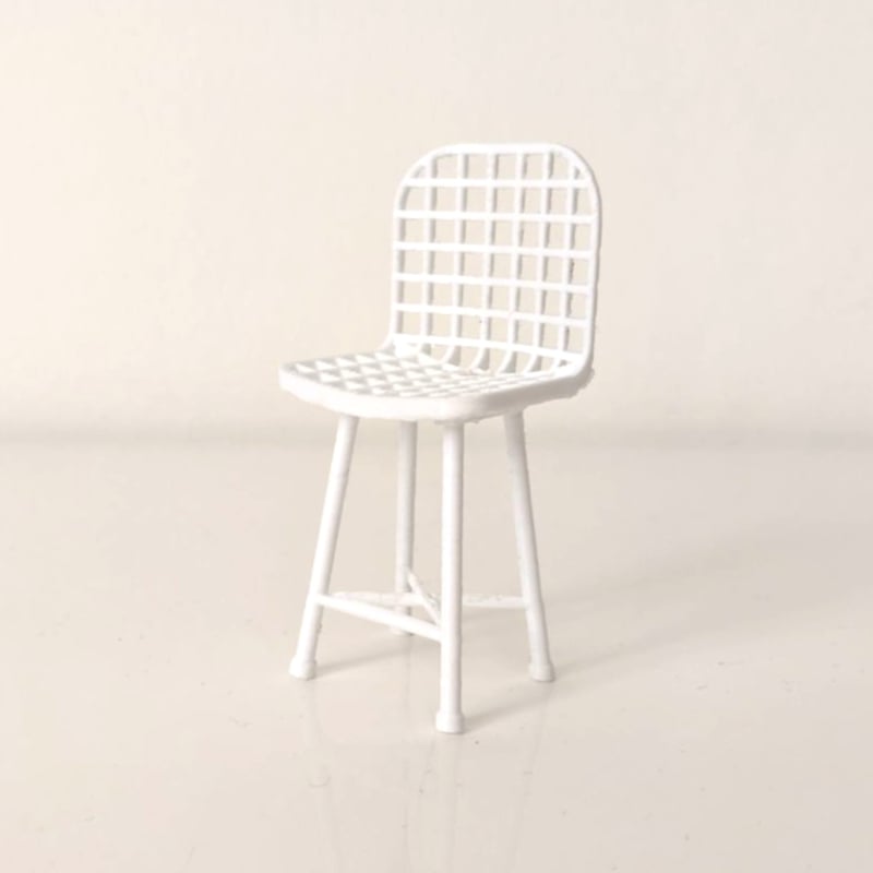 Barstool wire chair