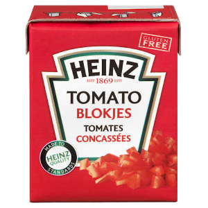 Heinz tomatenblokjes, 390 gr