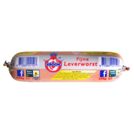 Kroon leverworst recht, 250 gr.