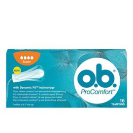 O.B. Pro-Comfort Tampons Super, 16 st.