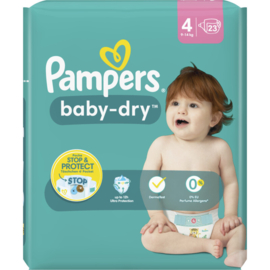 Pampers Sleep & Play, maat 4, 23 ST