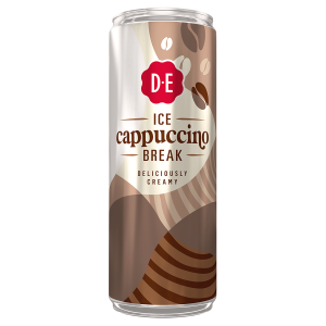 DE ijskoffie cappuccino, blikje