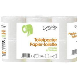 Everyday Toiletpapier 2lgs. 6-rol