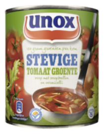 Unox Stevige Tomaten Groentesoep, blik 800 ml