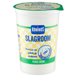 Slagroom Konings, 250 ml.