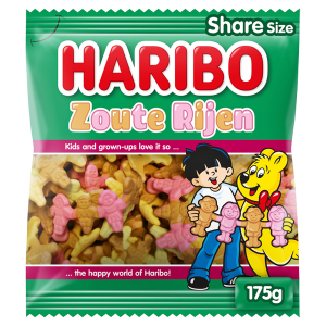 Haribo zoute rijen