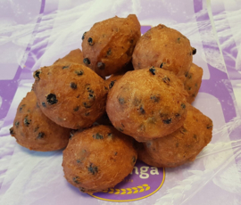Zak oliebollen met krenten 10 stuks