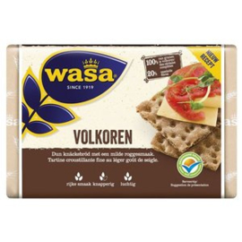 Wasa Knäckebröd Volkoren, 260 gr.