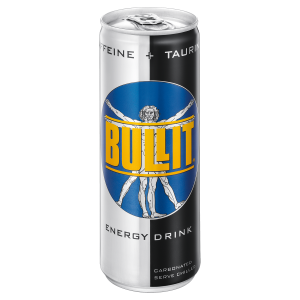 Bullit energydrink, blikje