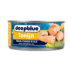 Deep Blue tonijn in zonnebloemolie
