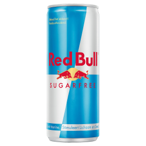 Red Bull sugarfree blikje