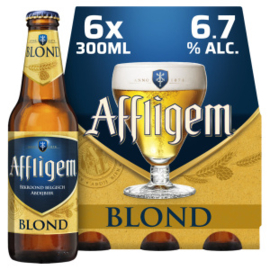 Affligem blond, fles 6 x 300ml
