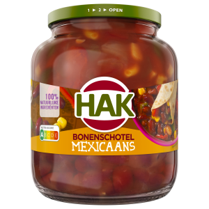 Hak bonenschotel mexicaans