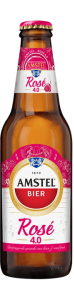 Amstel rosé, flesje van 33 cl.