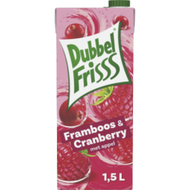 Dubbel Frisss Framboos/Cranberry