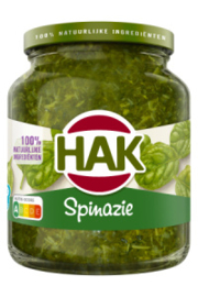 Hak spinazie, pot 370 ml.