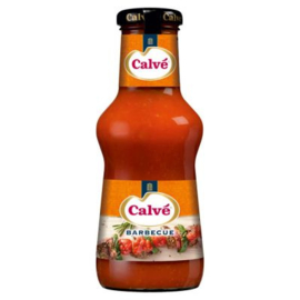 Calve Barbeque saus, fles 320 ml.