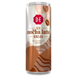 DE ijskoffie mocha latte, blikje