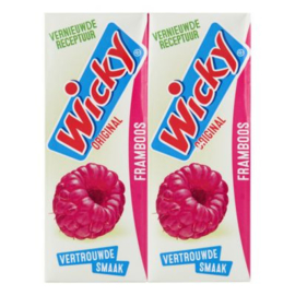 Wicky Framboos, 10 x 200 ml