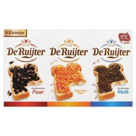 De Ruijter Hagelslag Mini Variatie, 140 gr.